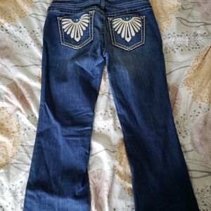 Ariat turquoise bootcut jeans